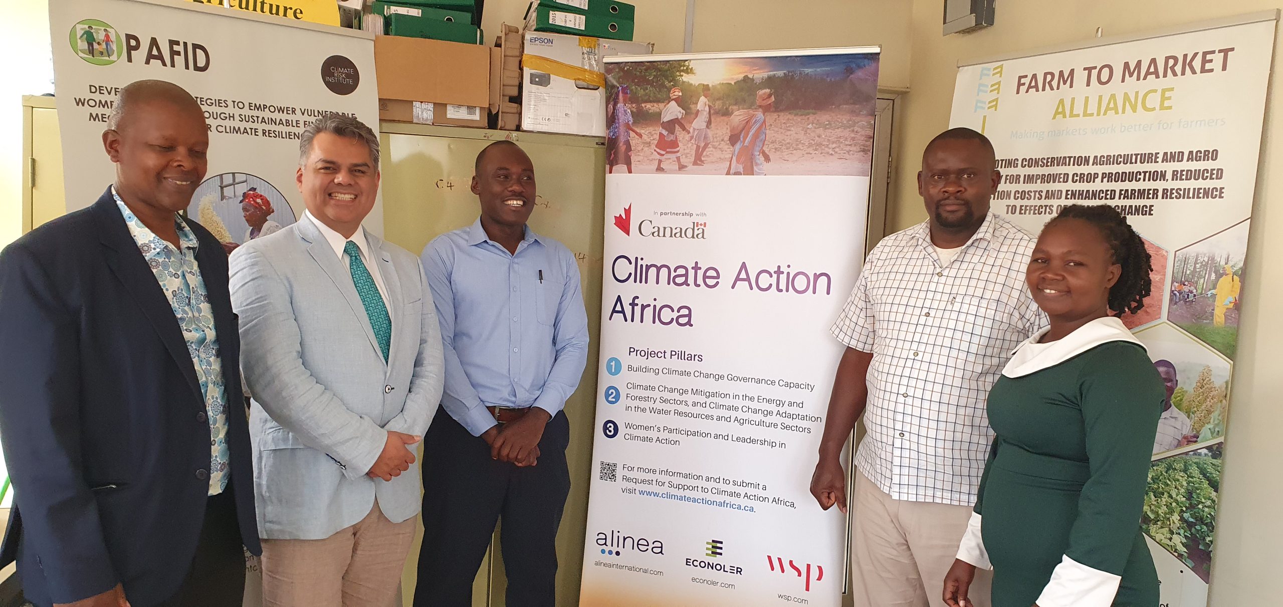 Alinea International visit PAFID offices